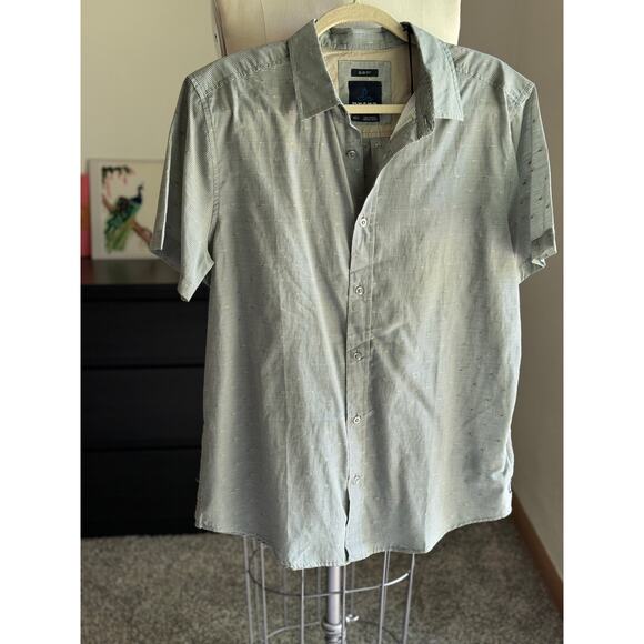 NWT Prana Men's Buttondown Casual Vintage-style FairTrade Slim Fit M - Picture 3 of 5